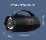 ZEALOT-S98 160W Portable Bluetooth Speaker - High Volume, Waterprooft