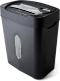 12-Sheet Crosscut Paper and Credit Card Shredder with Anti-Jam, 5.2-Gallon