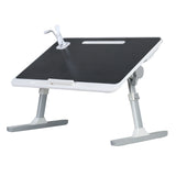 Height Angle Adjustable Laptop Bed Stand, Portable Lap Desk with Foldable Legs, Foldable Lap Tablet Table for Sofa Couch