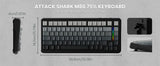 ATTACK SHARK M86 Wireless Mechanical Gaming Keyboard