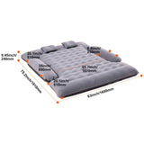 Full Size Truck Beds Inflatable Air Mattress with 12V Air Pump 2 Pillow