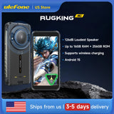 Ulefone RugKing 4G Rugged Phone Android 15 Up to 16GB+256GB Waterproof