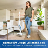 SMF1501 2-in-1 Steam Mop for Floor Cleaning w/ Detachable Handheld Steamer