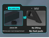 Two-Section Split Solid Wood Computer Gaming Desk  | Ergonomic Home Office