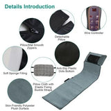 Electric Massage Mat Multifunctional Full Body Massager W/ Heating Kneading