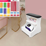 Foot Bath Stool Foot Rest Pedicure Manicure Funiture Trolley Footbath
