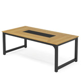 Tribesigns Modern Computer Desk 70.8 inch Large Executive Office Desk