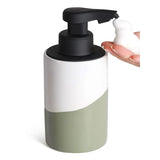 Automatic Soap Dispenser Ceramic Hand Free Soap Dispenser with Waterproof Pump