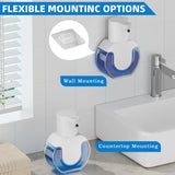 Touchless Foaming Soap Dispenser 15oz, Rechargeable 4-Level Adjustable for Kitchen