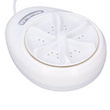 120W Portable Washing Machine Mini Washer Travel Clothes Underwear Washer for Outdoor