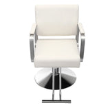 Professional Salon Chair Adjustable Height 360 Swivel Ergonomic PU Cushion 440lbs Capacity for Hair Beauty