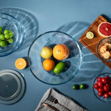 Mixing Bowls with Airtight Lids Sets, 5 Packs Thick Glass Nesting Bowls for Kitchen Baking