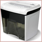 Compact Micro-Cut 12-Sheet Shredder with Pullout Basket, Shreds Paper