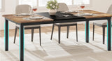 78.7 Inch Long Kitchen Table for 6-8, Dining Room Table for Kitchen Living Room