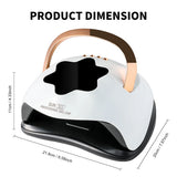 UV LED Nail Lamp, Professional UV Nail Dryer Light For Gel Nails , Fast Curing Gel Polish Lamp Auto Sensor