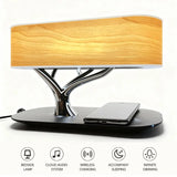 Wireless charging touch control bedside lamp for bedroom, night light
