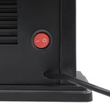 Mini Warmer Fan Space Heater Electric Fireplace Heater with Remote Control