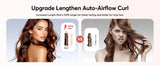 Bopcal 5 In 1 Hair Dryer Hot Air Comb Electric Hair Curling Iron 1200W High Speed Blower Multifunctional