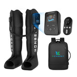 Leg Massager Air Pneumatic Compression Boots Athlete Pump Controller