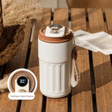 450ML Stainless Steel Thermo Water Bottle LED Temperature Display Coffee Cup
