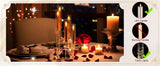 16PCS Clear Candle Holder for Wedding Christmas Party