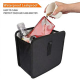 Car Trash Can Portable Storage Mesh Pocket Hanging Trash Can Backseat Storage