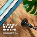 PurSteam Professional Steam Mop | Multi-Surface Floor Cleaner for Hardwood