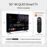50' Quantum 4K QLED HDR Smart TV w/Dolby Vision HDR, Wii 6, Bluetooth