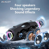 ZEALOT S78 100W Wireless Speakers, DSP Technology ,Dream Light, Outdoor