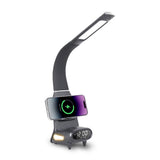 Eye-Care Reading Desk Lamp w/ Soft Night Light 15W Wireless Fast Charging