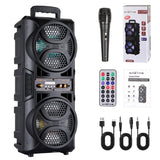 3000W Portable Bluetooth Speaker Sub woofer Heavy Bass Sound System