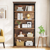 Tribesigns 6-Tier Bookcase, 71 Inches Industrial Bookshelves and Bookcases