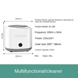 Ultrasonic Cleaner for Invisible Braces Dentures Jewelry Watches and Orthodontic Appliances MD DC PRINT