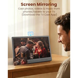 16 - Inch LCD Small Smart TV with WiFi, Bulit-in 180°Adjustable Stand