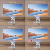 Magcubic Android 14 900ANSI Projector Auto Focus Native 1080P Support