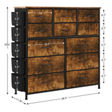 Dresser for Bedroom with 12 Drawer & Chests of Drawers for Hallway