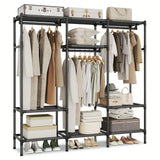 Clothes Rack, Portable Closet, Heavy Duty Wardrobe Closet Organizer