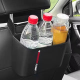 Car Trash Can Portable Storage Mesh Pocket Auto Hanging Holder Water Bottles Backseat Waterproof Trash Can Bag Box Organizer