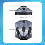 Cordless Automatic Robotic Pool Cleaner for In Ground Flat Pools