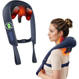 Cordless Neck and Shoulder Massager with Soothing Heat for Deep Relief