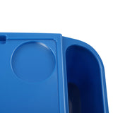 6Pcs Rectangular Kids Lap Desk Tray, Colorful PP Lap Desks