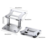 Laptop Stand Adjustable Aluminum Alloy Notebook Tablet Stand Up to 17 Inch Laptop