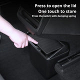 Front Door Trash Can for Tesla Model Y Juniper 2025 Rear Central Control