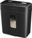 8-Sheet Cross-Cut Paper Shredder for Home Office