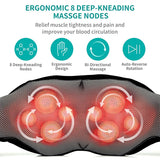 Shiatsu Neck and Shoulder Massager Heated Back Massager For Waist Leg