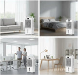 2.6 Gal 3-In-1  Portable Evaporative Air Conditioner with HEPA Filter, Remote