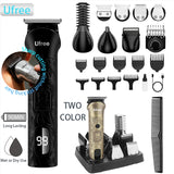 Ufree Beard Trimmer for Men, Electric Razor Shaver, Cordless Hair Clipper Shaving Kit for Mustache Body