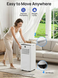 8000BTU Portable Air Conditioners, Portable AC Unit with Dehumidifier
