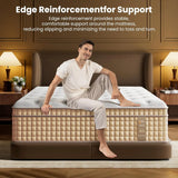 14 Inch Hybrid Queen Size Mattresses-Extra Hip/Shoulder/Lumbar Support