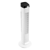 Tower Fan, 22 ft/s for Indoors with 3 Speeds, 4 Modes, 12H Timer, Portable